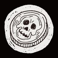 skull Doodle N53