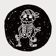 skull Doodle N56