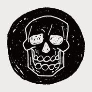 skull Doodle N57