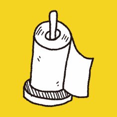 facial tissue doodle N15