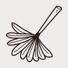 feather duster doodle N7