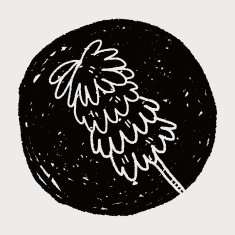feather duster doodle N17