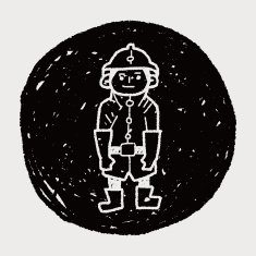 fireman doodle N6