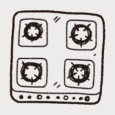 gas stove doodle N2