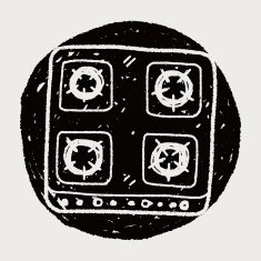 gas stove doodle N5