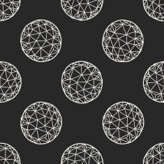 globe doodle seamless pattern background N8