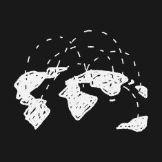 globe social doodle N8