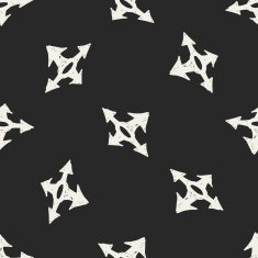 GPS arrow doodle seamless pattern background N4