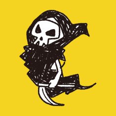 Grim Reaper doodle N5