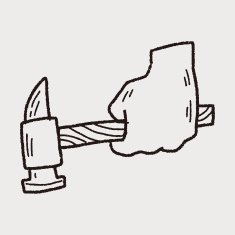 hammer doodle N22