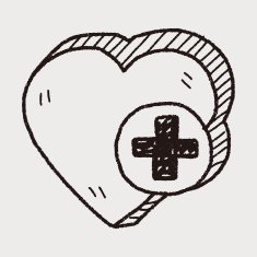 heart like doodle N6