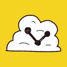 internet cloud doodle drawing N36