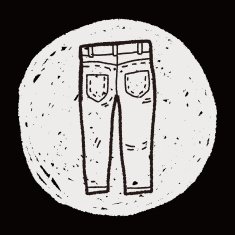 jeans doodle N18