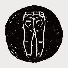 jeans doodle N23