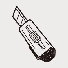 knife doodle N26