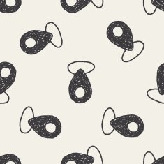 location doodle seamless pattern background N2