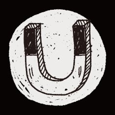 Magnet doodle drawing N6