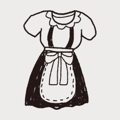 maid clothes doodle N5