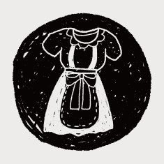 maid clothes doodle N9