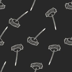 mop doodle seamless pattern background N9