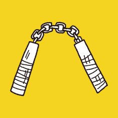 nunchaku doodle N2