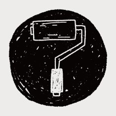 paint brush doodle N12