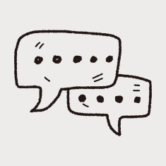 people talk doodle N17