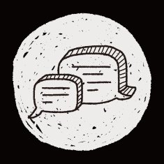 people talk doodle N36