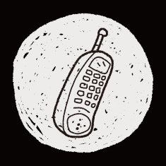 phone call doodle N7