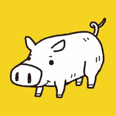 pig doodle N8