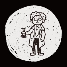 scientist doodle N4