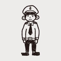 police doodle N9