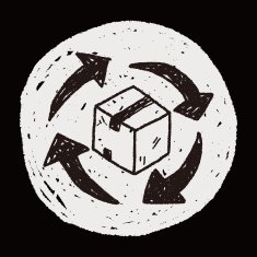 shipping box doodle N80