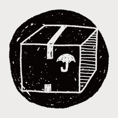 shipping box doodle N91