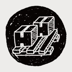 shipping box doodle N92