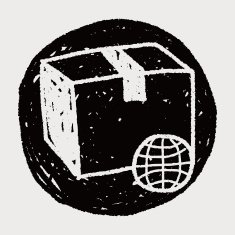 shipping box doodle N99
