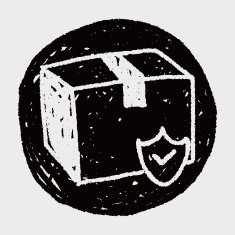 shipping box doodle N101