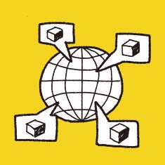shipping box doodle N106