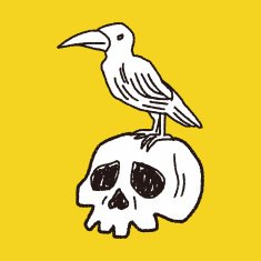 skull Doodle N35