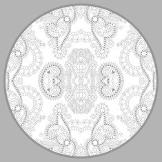coloring book page for adults - zendala joy to older N2