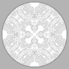 coloring book page for adults - zendala joy to older N5