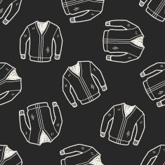 sweater doodle seamless pattern background N4