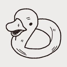 duck doodle N16