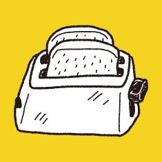 Toaster doodle N14