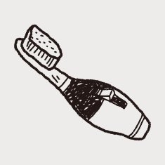 Toothbrush doodle N7