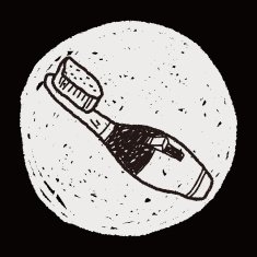 Toothbrush doodle N9