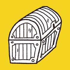 treasure chest doodle N6