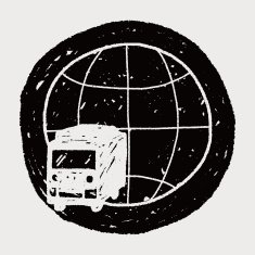 truck shipping doodle N12