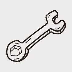 wrench doodle N24