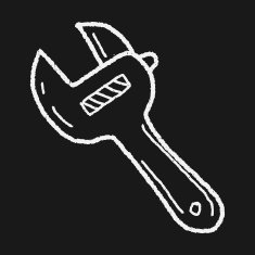 wrench doodle N25